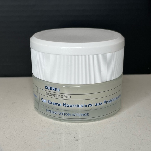 😍 Brand New😍 1oz Korres Greek Yoghurt Nourishing Probiotic Gel-Cream - Picture 2 of 2